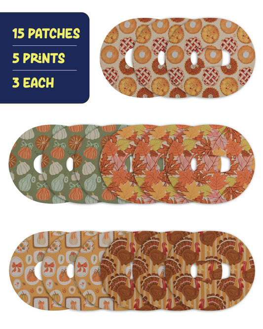 EXTREME - Dexcom G6 Adhesive Patches - Thanksgiving (15 Pack)