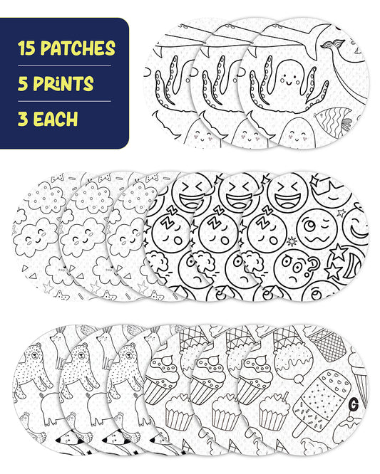 EXTREME - Libre 3/3+ Adhesive Patches - Doodle (15 Pack)