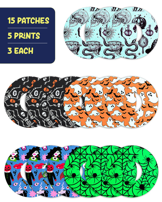 EXTREME - Infusion Sets & Universal Adhesive Patches - Halloween (15 Pack)