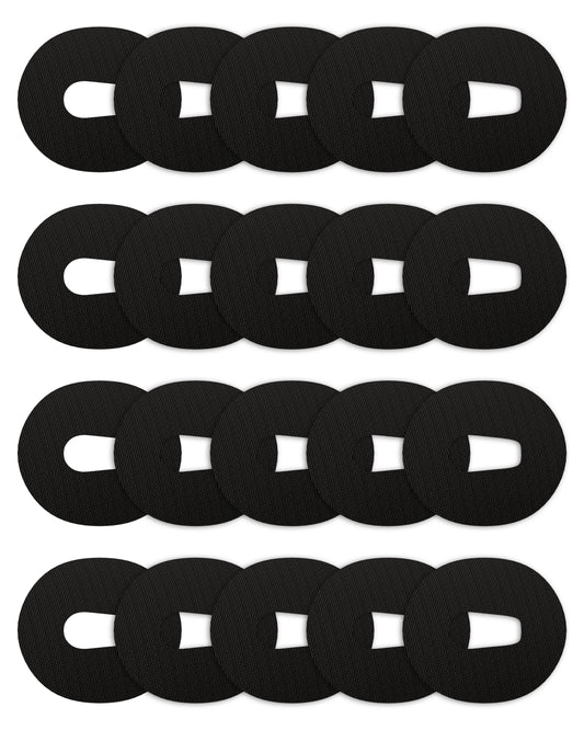 ORIGINAL - Dexcom G6 Adhesive Patches - Black (20 Pack)