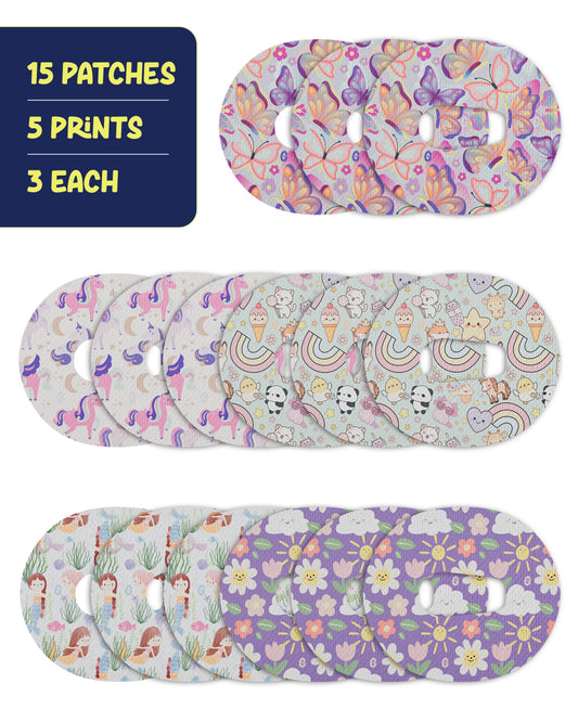 EXTREME - Dexcom G6 Adhesive Patches - Girl (15 Pack)