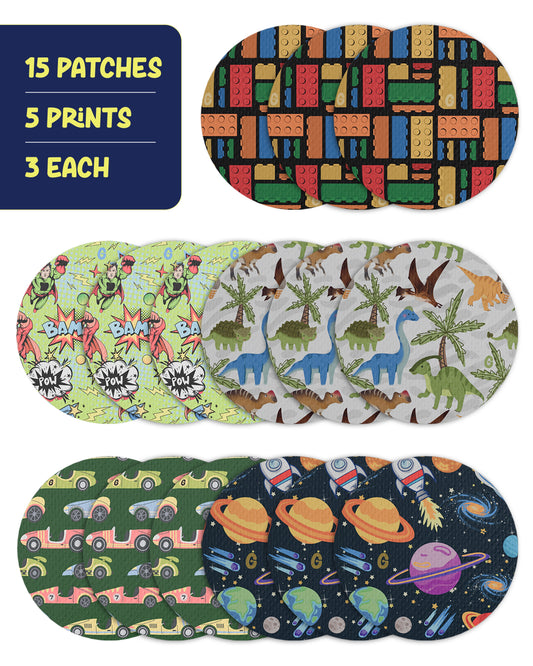 EXTREME - Libre 2/2+ and Lingo Adhesive Patches - Boy (15 Pack)