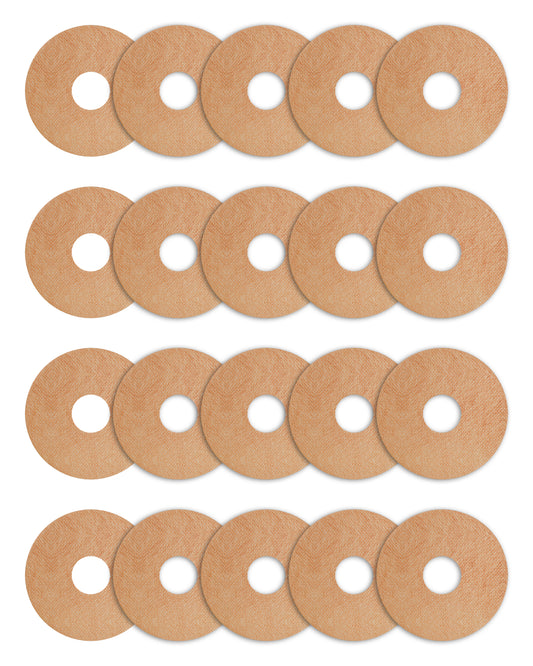 EXTREME - Infusion Sets & Universal Adhesive Patches - Tan (20 Pack)