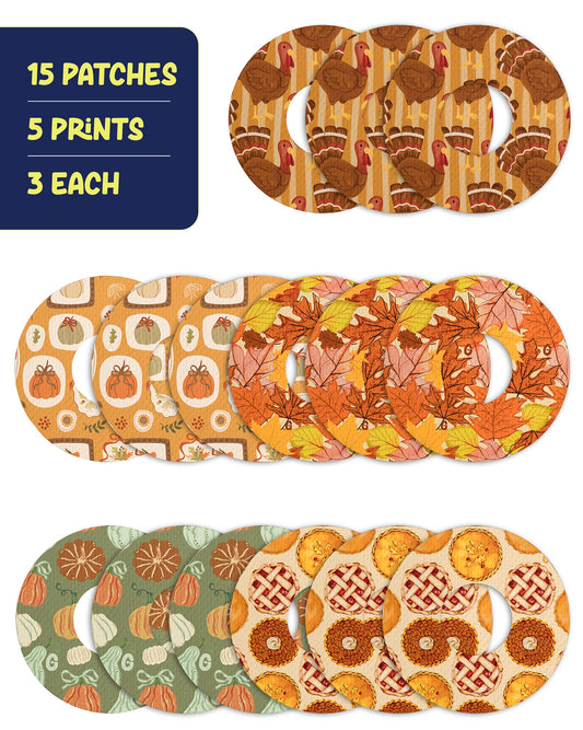 EXTREME - Infusion Sets & Universal Adhesive Patches - Thanksgiving (15 Pack)