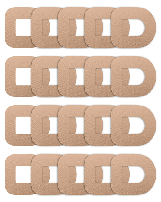ORIGINAL - Omnipod Adhesive Patches - Tan (20 Pack)