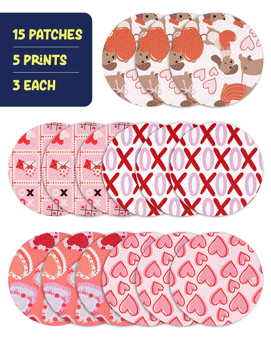 EXTREME - Libre 3/3+ Adhesive Patches - Valentine (15 Pack)