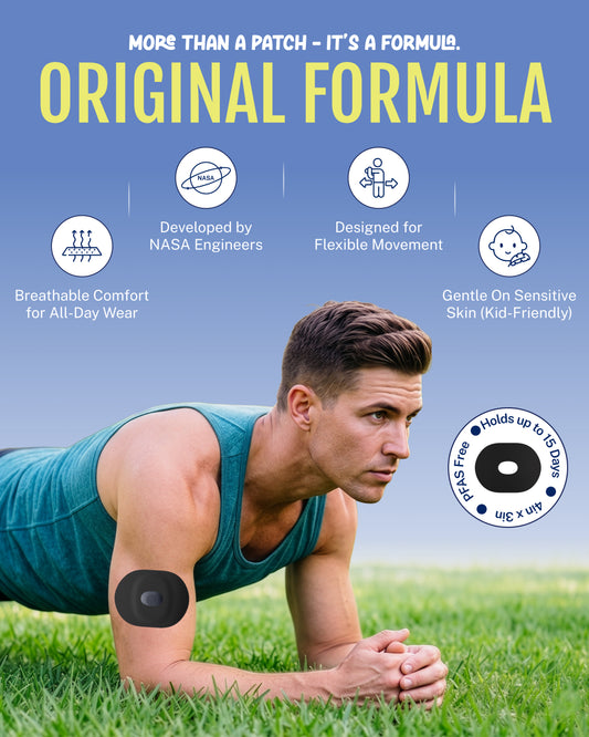 ORIGINAL - Eversense 365 Adhesive Patches - Black (20 Pack)