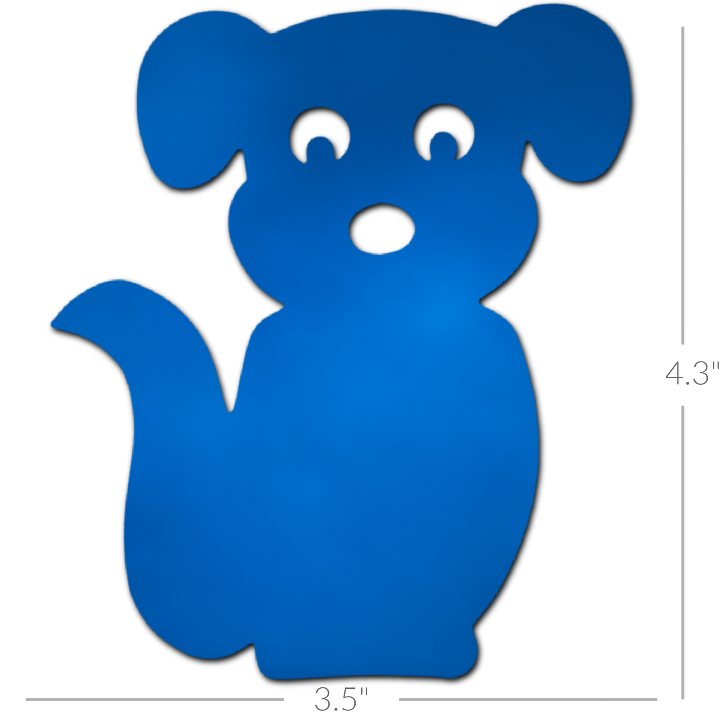 Buddy the Dog - Choose Adhesive & Design - 5 Pack - CGM, Infusion & Pump Grips