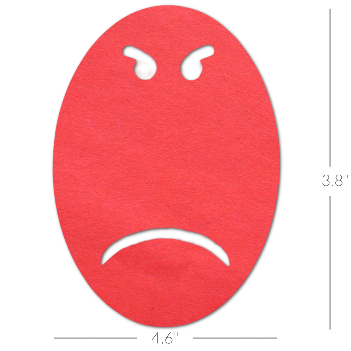 Emoji Angry - Choose Adhesive & Design - 5 Pack - CGM, Infusion & Pump Grips