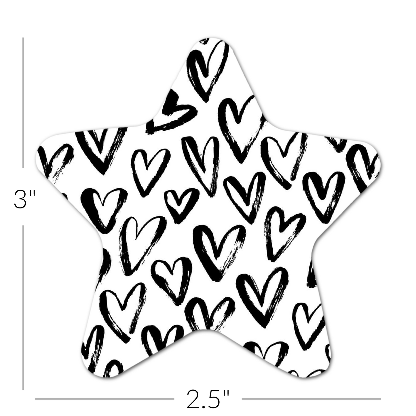 Star Tiny - Choose Adhesive & Design - 5 Pack - CGM, Infusion & Pump Grips