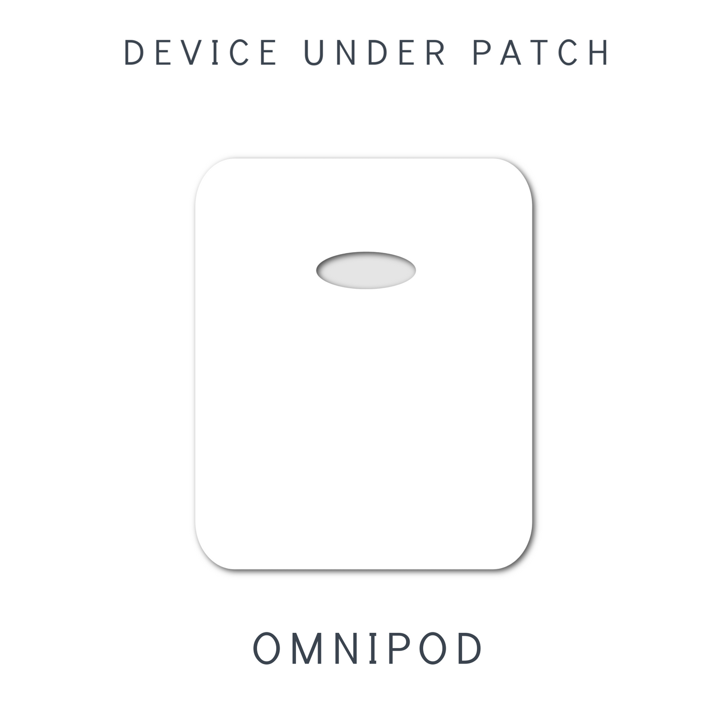 Device Under Patch - Choose Adhesive & Shape - 15 Pack