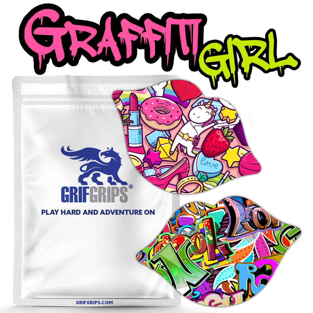 Graffiti Girl Combo - Power-X Formula - Lips Shape (15 Pack) - GrifGrips