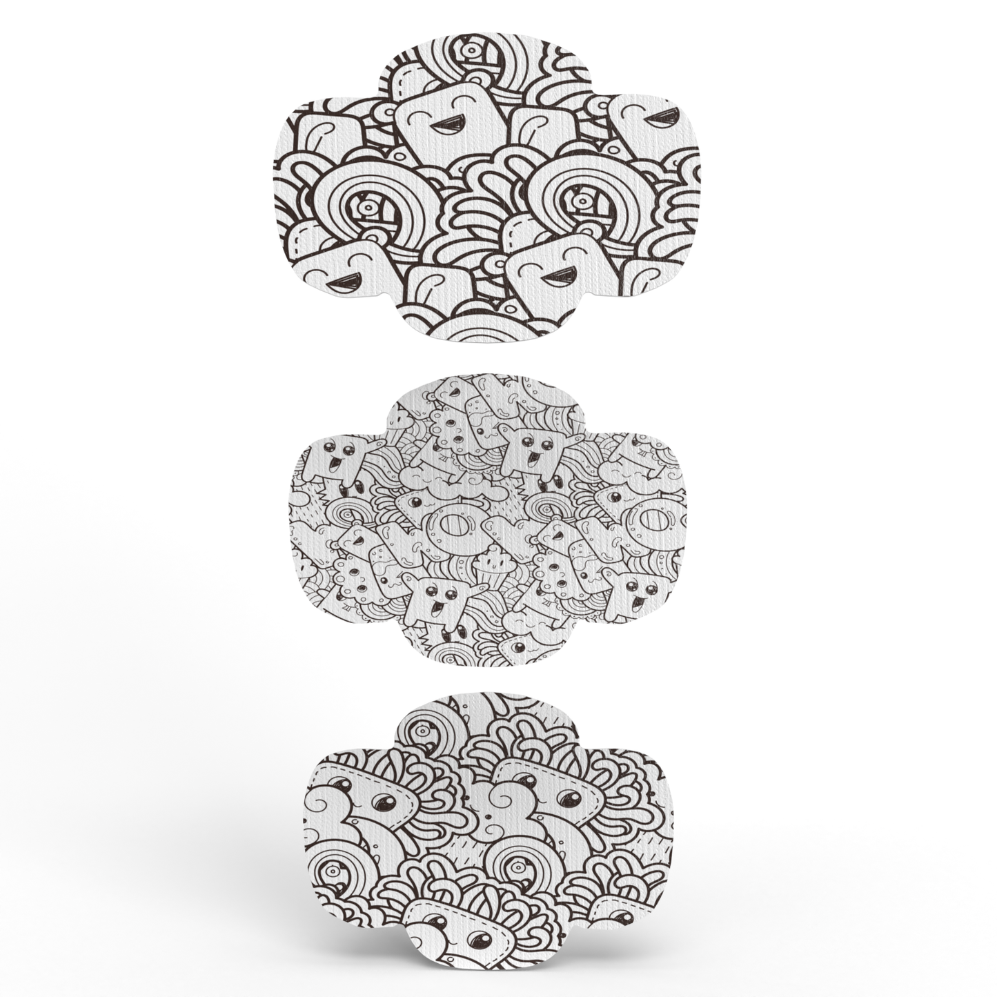 Doodlebug Combo: Color Your Own! Wrap Shapes - Select Your Formula - (15 Pack) - GrifGrips