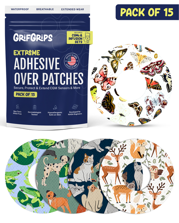 EXTREME - Universal Adhesive Patches - Animals (15 Pack)