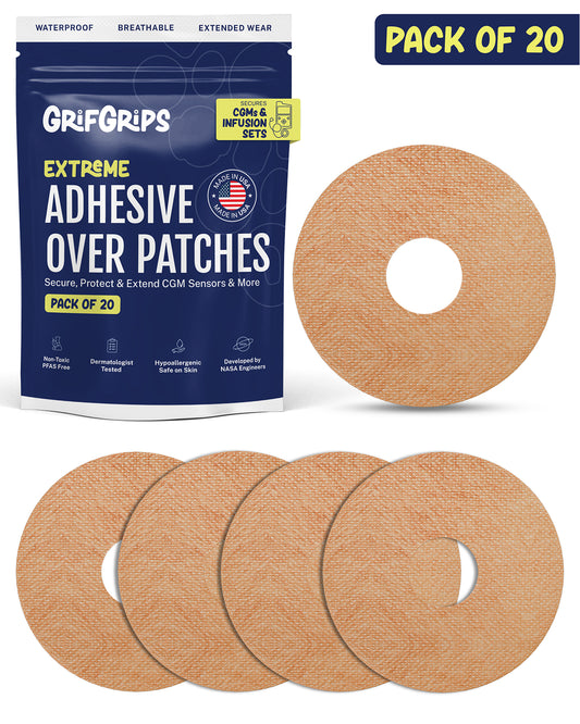EXTREME - Universal Adhesive Patches - Tan (20 Pack)