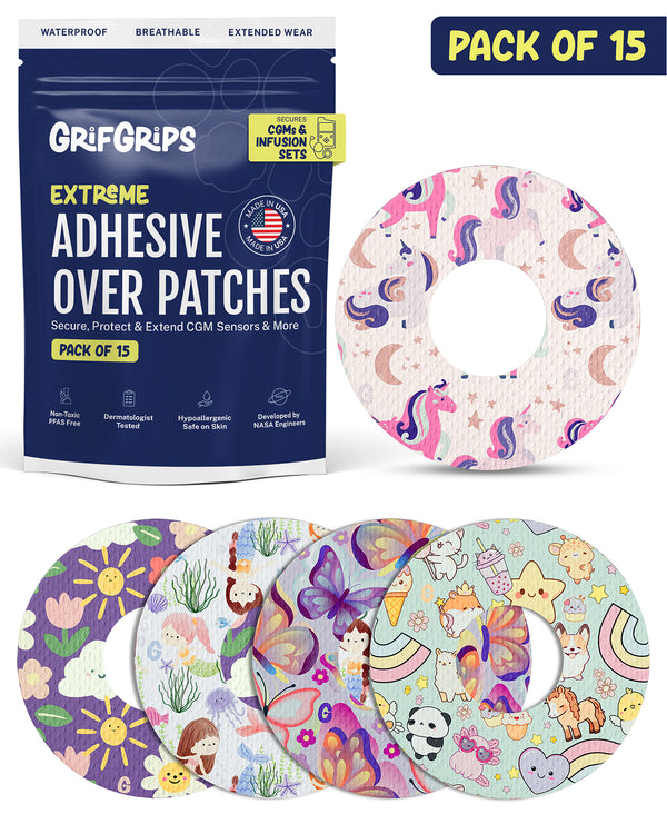 EXTREME - Universal Adhesive Patches - Girl (15 Pack)