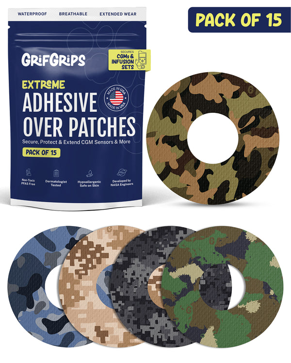 EXTREME - Universal Adhesive Patches - Camo (15 Pack)