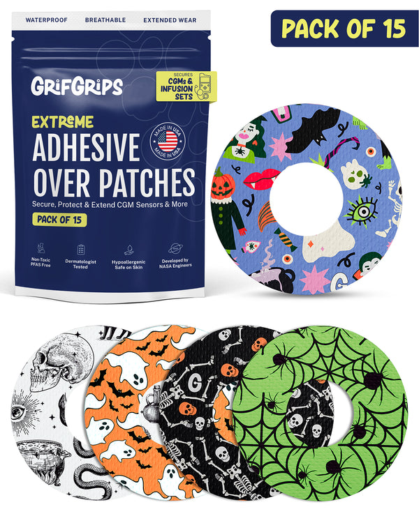 EXTREME - Universal Adhesive Patches - Halloween (15 Pack)
