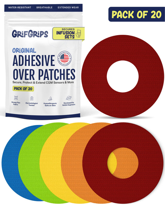 ORIGINAL - Universal Adhesive Patches - Multicolor (20 Pack)