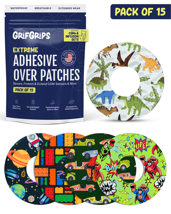 EXTREME - Universal Adhesive Patches - Boy (15 Pack)