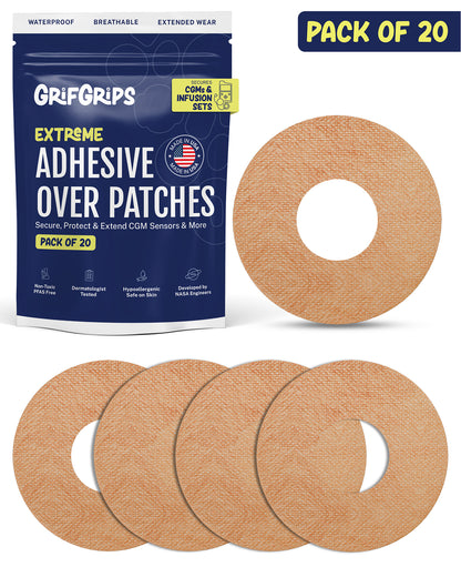 EXTREME - Universal Adhesive Patches - Tan (20 Pack)