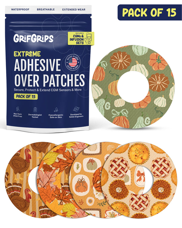 EXTREME -Universal Adhesive Patches - Thanksgiving (15 Pack)