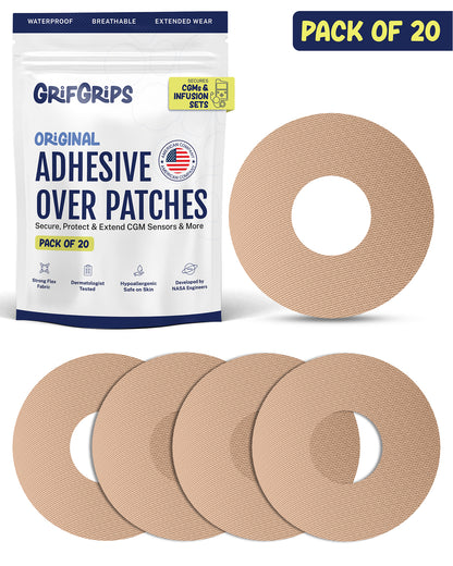 ORIGINAL - Universal Adhesive Patches - Tan (20 Pack)