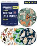 EXTREME - Libre 2/2+ and Lingo Adhesive Patches - Animals (15 Pack)