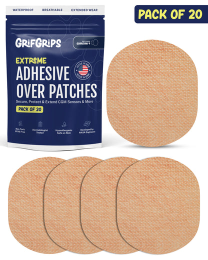 EXTREME - Medtronic Guardian Adhesive Patches - Tan (20 Pack)