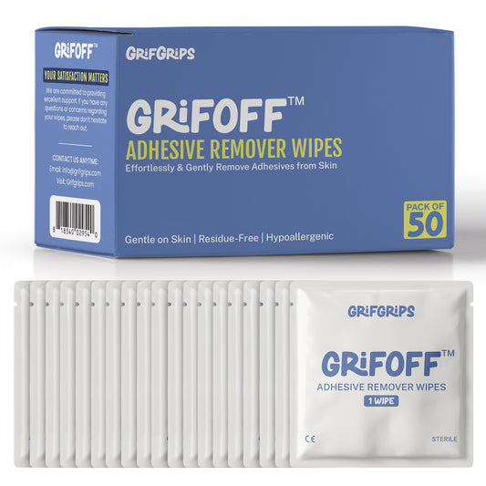 Adhesive Remover Wipes (50 Pack)