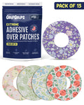 EXTREME - Infusion Sets & Universal Adhesive Patches - Floral (15 Pack)