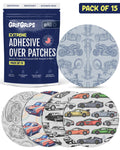 EXTREME - Dexcom G7 and Stelo Adhesive Patches - Cars (15 Pack)