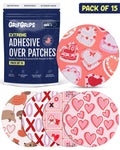 EXTREME - Libre 2/2+ and Lingo Adhesive Patches - Valentine (15 Pack)