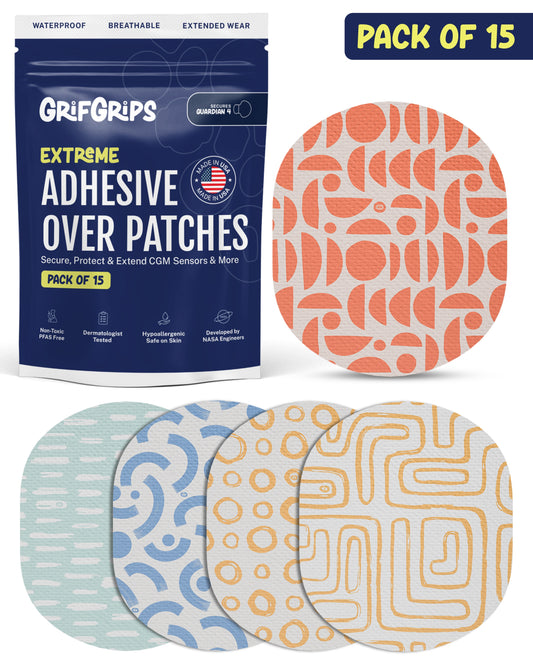 EXTREME - Medtronic Guardian Adhesive Patches - Abstract (15 Pack)