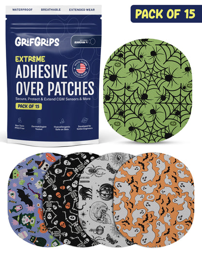 EXTREME - Medtronic Guardian Adhesive Patches - Halloween (15 Pack)