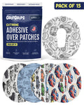 EXTREME - Dexcom G6 Adhesive Patches - Cars (15 Pack)