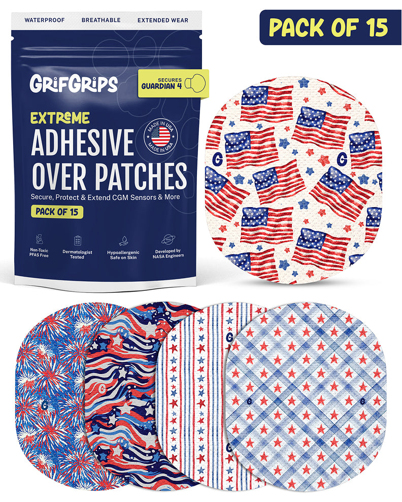 EXTREME - Medtronic Guardian Adhesive Patches - America (15 Pack)