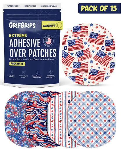 EXTREME - Medtronic Guardian Adhesive Patches - America (15 Pack)