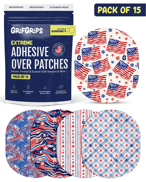EXTREME - Medtronic Guardian Adhesive Patches - America (15 Pack)