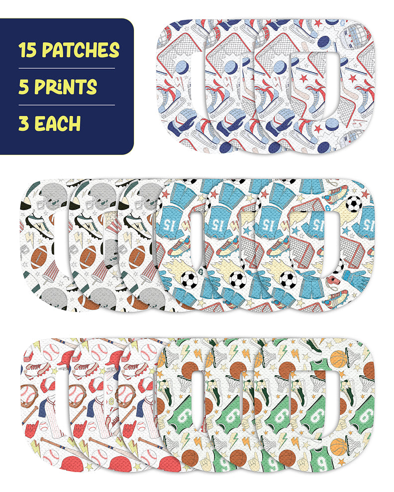 EXTREME - Omnipod Adhesive Patches - Sports (15 Pack)