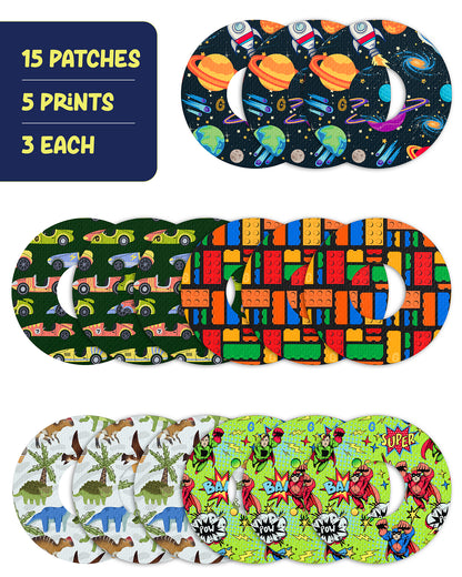 EXTREME - Universal Adhesive Patches - Boy (15 Pack)