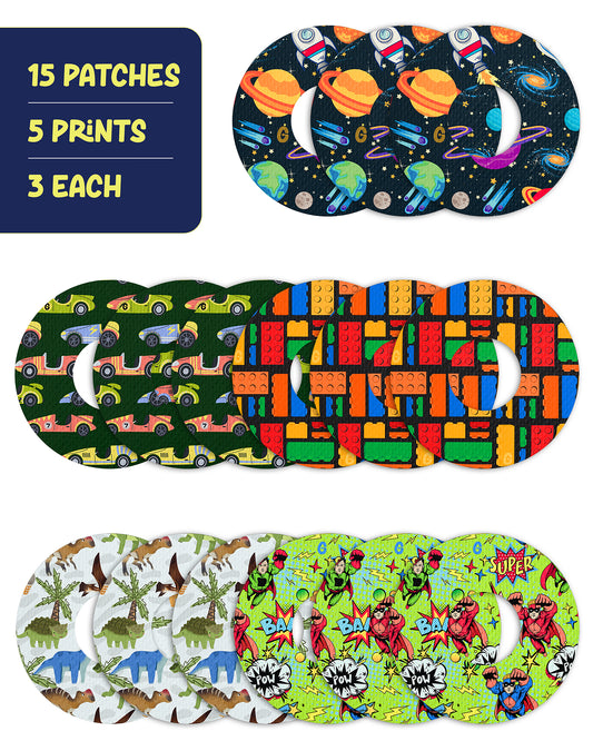 EXTREME - Universal Adhesive Patches - Boy (15 Pack)