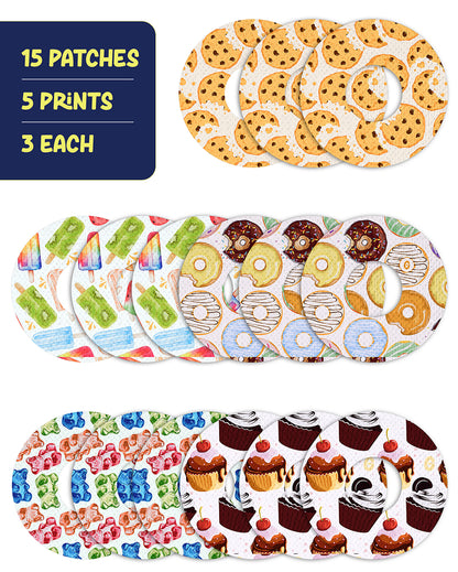 EXTREME - Infusion Sets & Universal Adhesive Patches - Foodie (15 Pack)