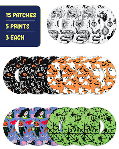 EXTREME - Universal Adhesive Patches - Halloween (15 Pack)