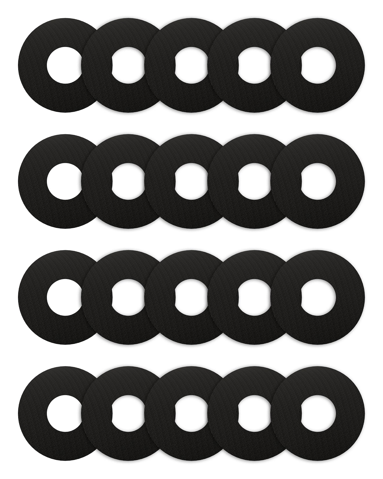 ORIGINAL - Universal Adhesive Patches - Black (20 Pack)