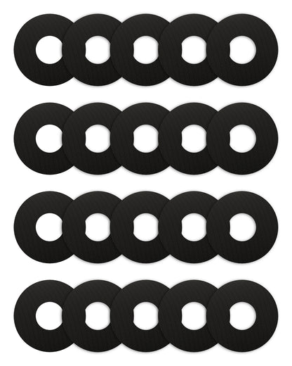 ORIGINAL - Universal Adhesive Patches - Black (20 Pack)