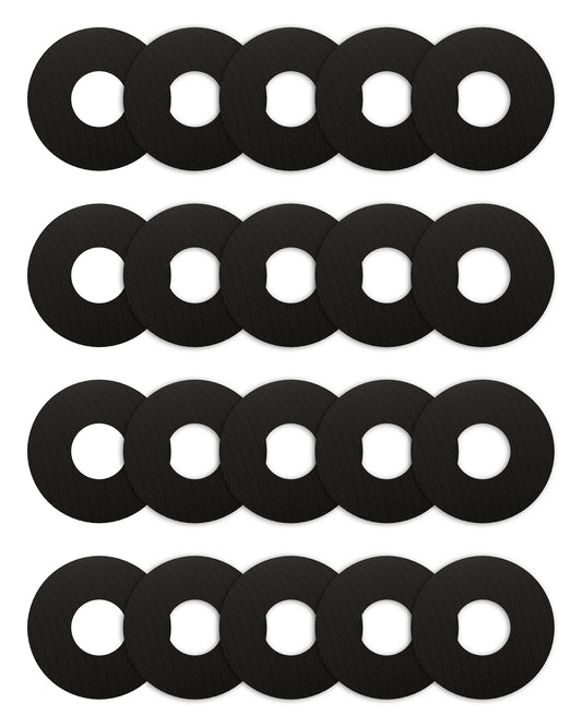 ORIGINAL - Universal Adhesive Patches - Black (20 Pack)