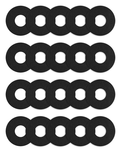 EXTREME - Universal Adhesive Patches - Black (20 Pack)