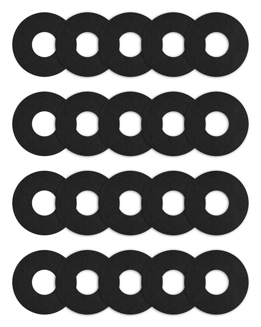 EXTREME - Universal Adhesive Patches - Black (20 Pack)