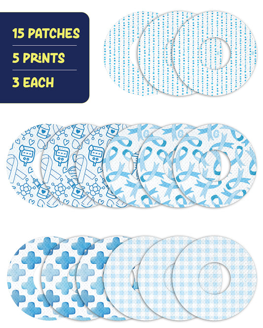 EXTREME - Infusion Sets & Universal Adhesive Patches - T1D Awareness (15 Pack)